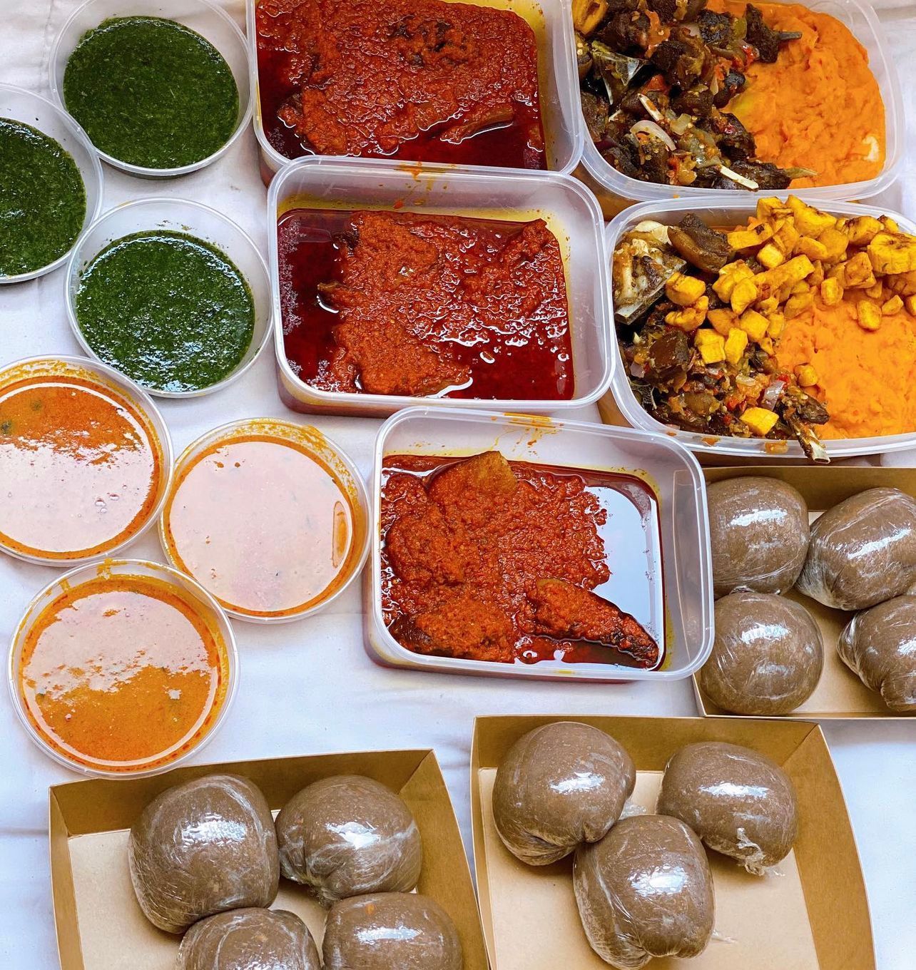 Catering food