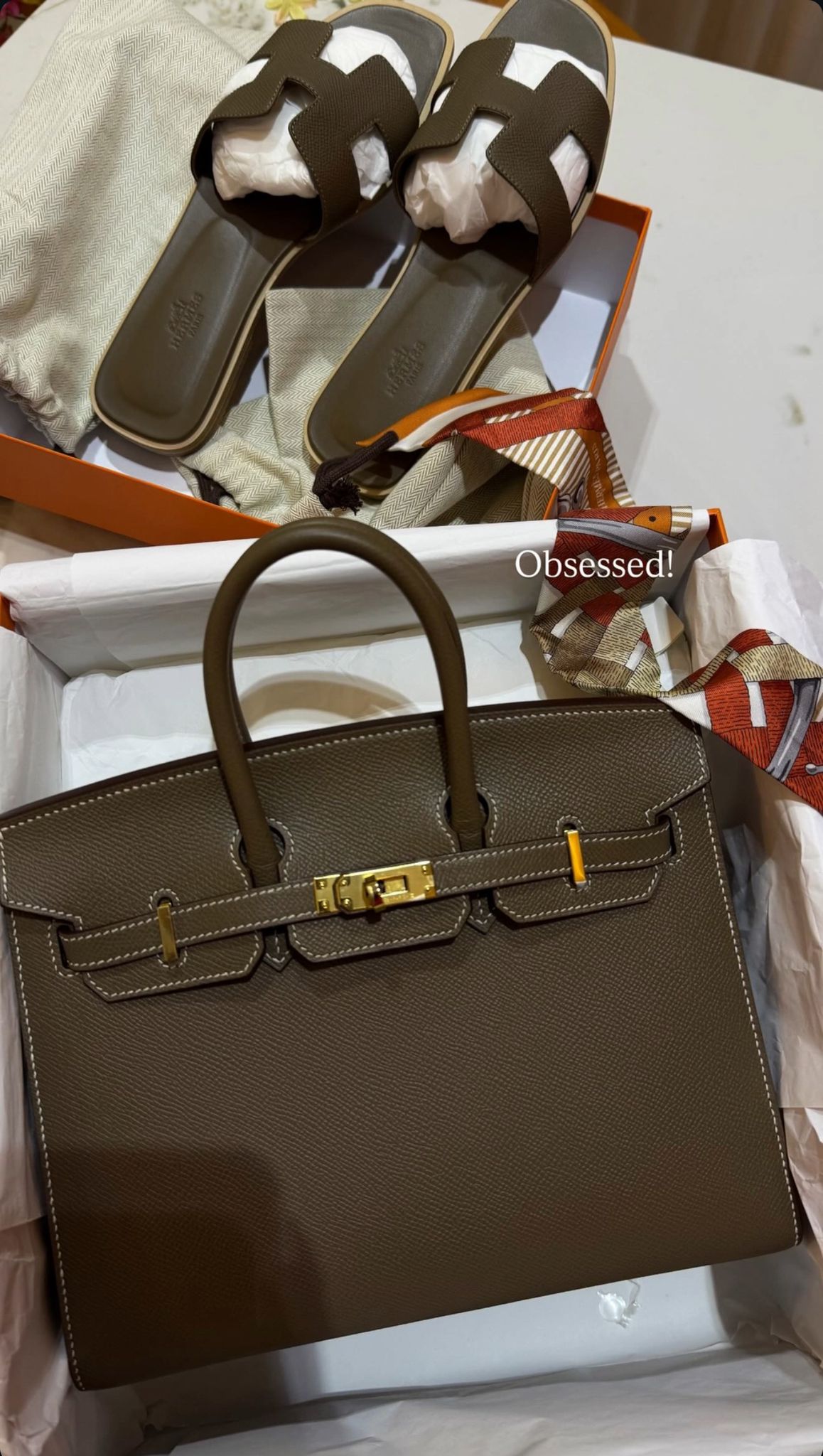 Luxury handbag displayed in a boutique
