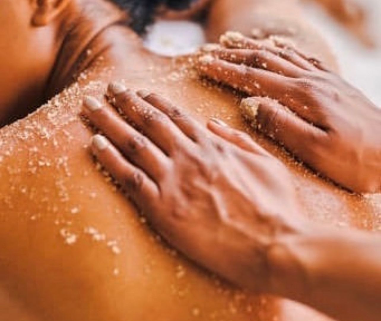 Body scrub spa treatment