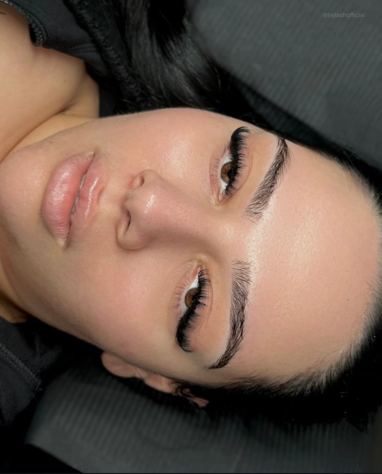 Lash set portrait result